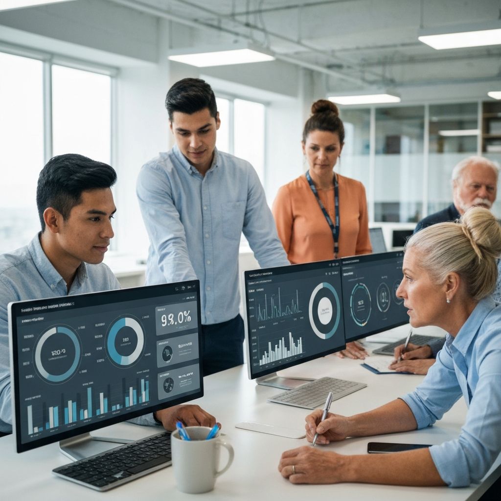 Healthcare data analytics team